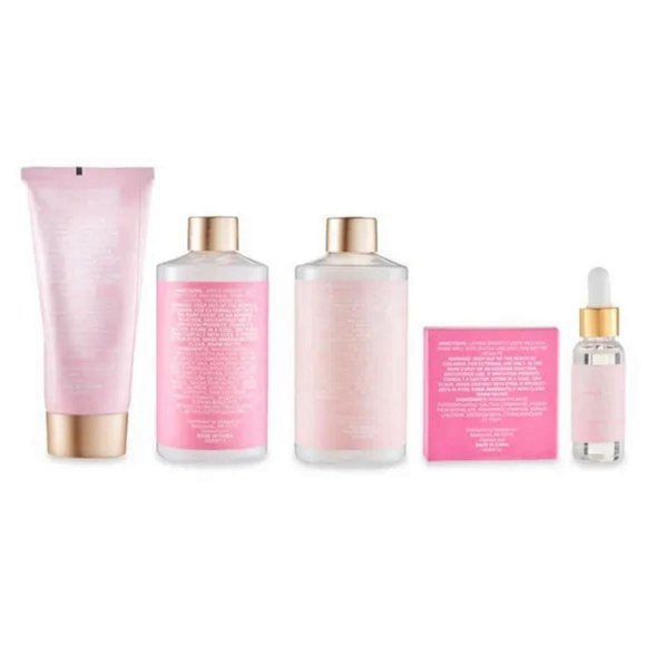 Romantic Florals Bath Gift Set, Magnolia, 7 Piece Set - Picture 3 of 5